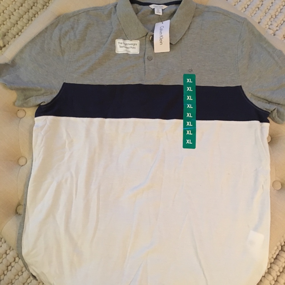 NWT Men’s Calvin Klein Polo Shirt